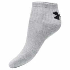 Under Armour 6-Pack Charged Cotton Kids White/Black/Grey*Barn Yoga|Strumpor