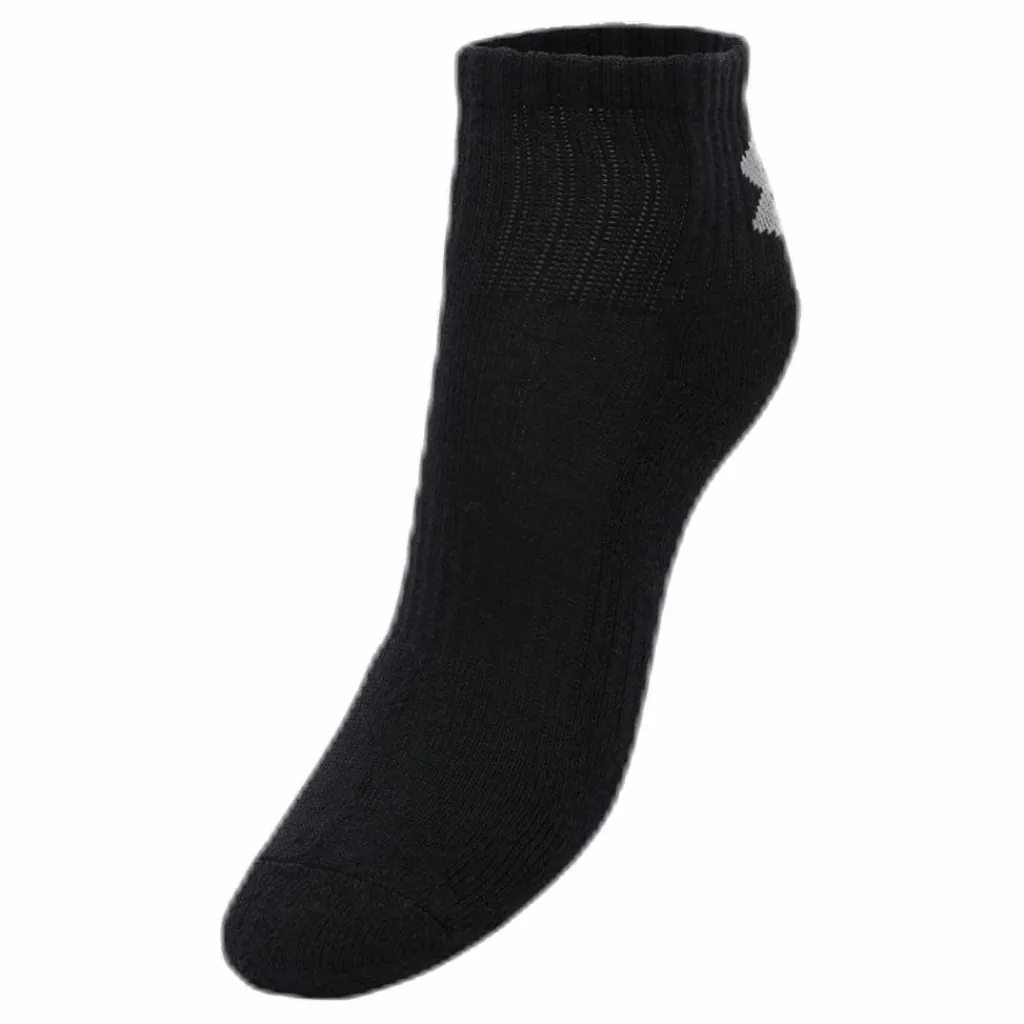 Under Armour 6-Pack Charged Cotton Kids White/Black/Grey*Barn Yoga|Strumpor