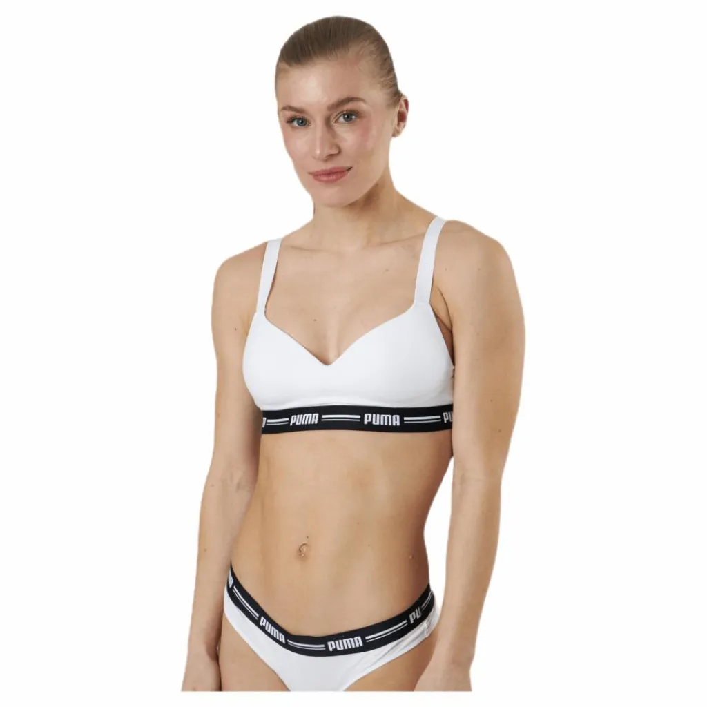 Puma Padded Top White* Löpning|Träning