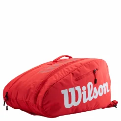 Wilson Padel Super Tour Bag 2022 Red/white* Racketsporter