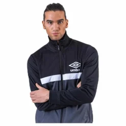 Umbro Panelled Track Top Black* Fotboll|Tracksuits