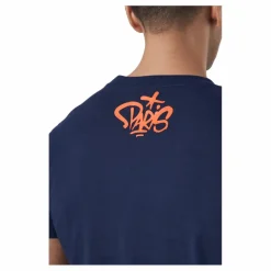 Wilson Paris 2022 Tech Tee Peacoat* T-Shirts|Racketsporter