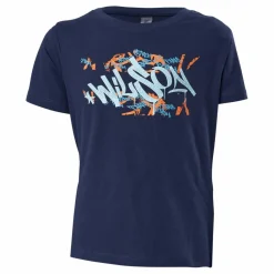 Wilson Paris 2022 Tech Tee Peacoat* T-Shirts|Racketsporter