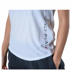 Only Play Performance Athl Sl Top White* Träning|Linnen
