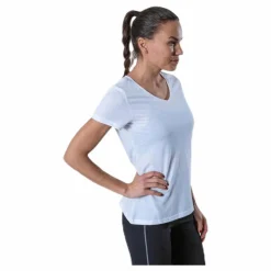 Only Play Performance Athl V-Neck Ss Tee White* T-Shirts|Träning