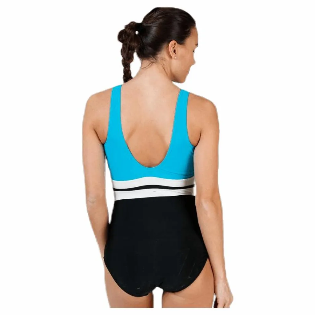 Abecita Piquant Swimsuit Green/Black* Simning|Badkläder