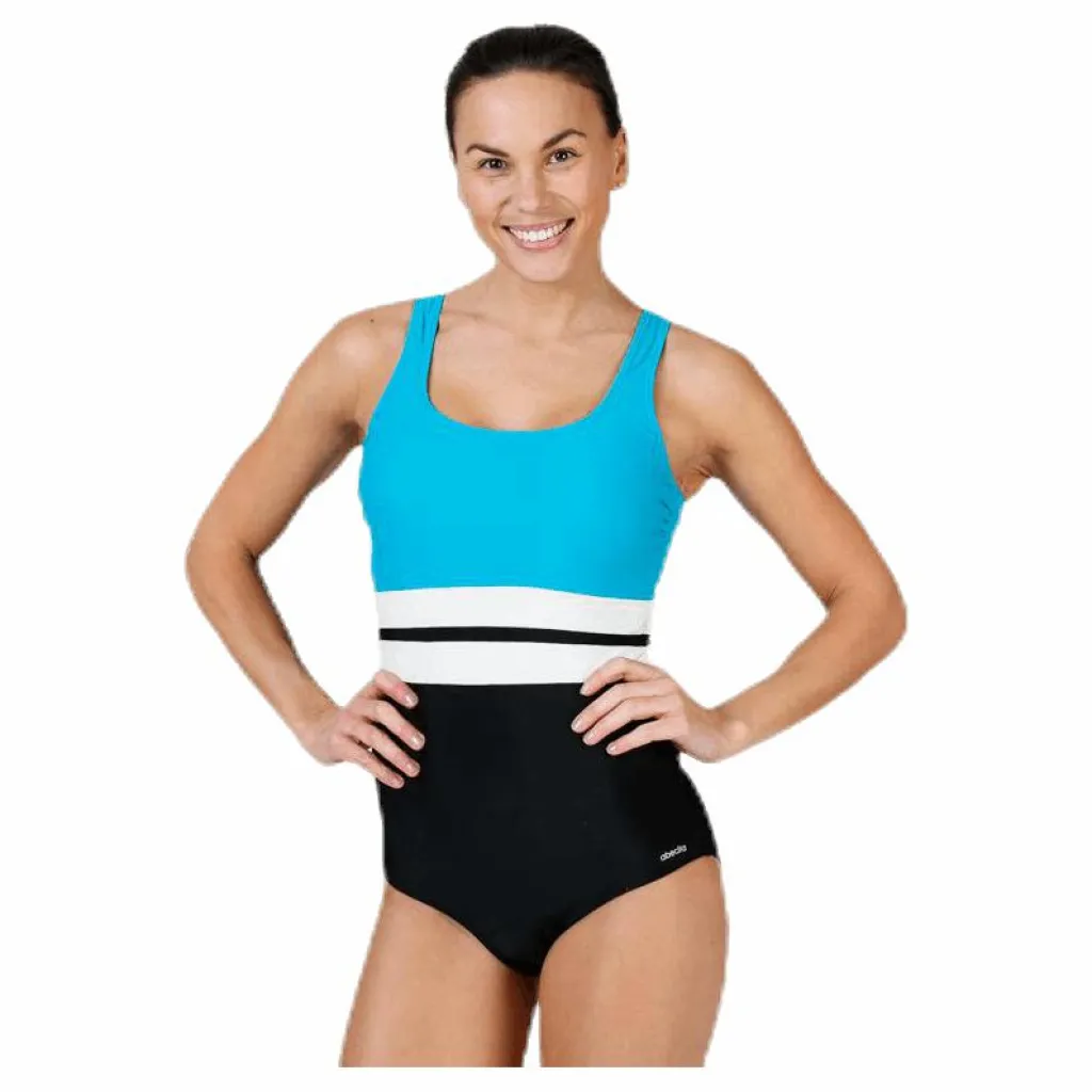 Abecita Piquant Swimsuit Green/Black* Simning|Badkläder