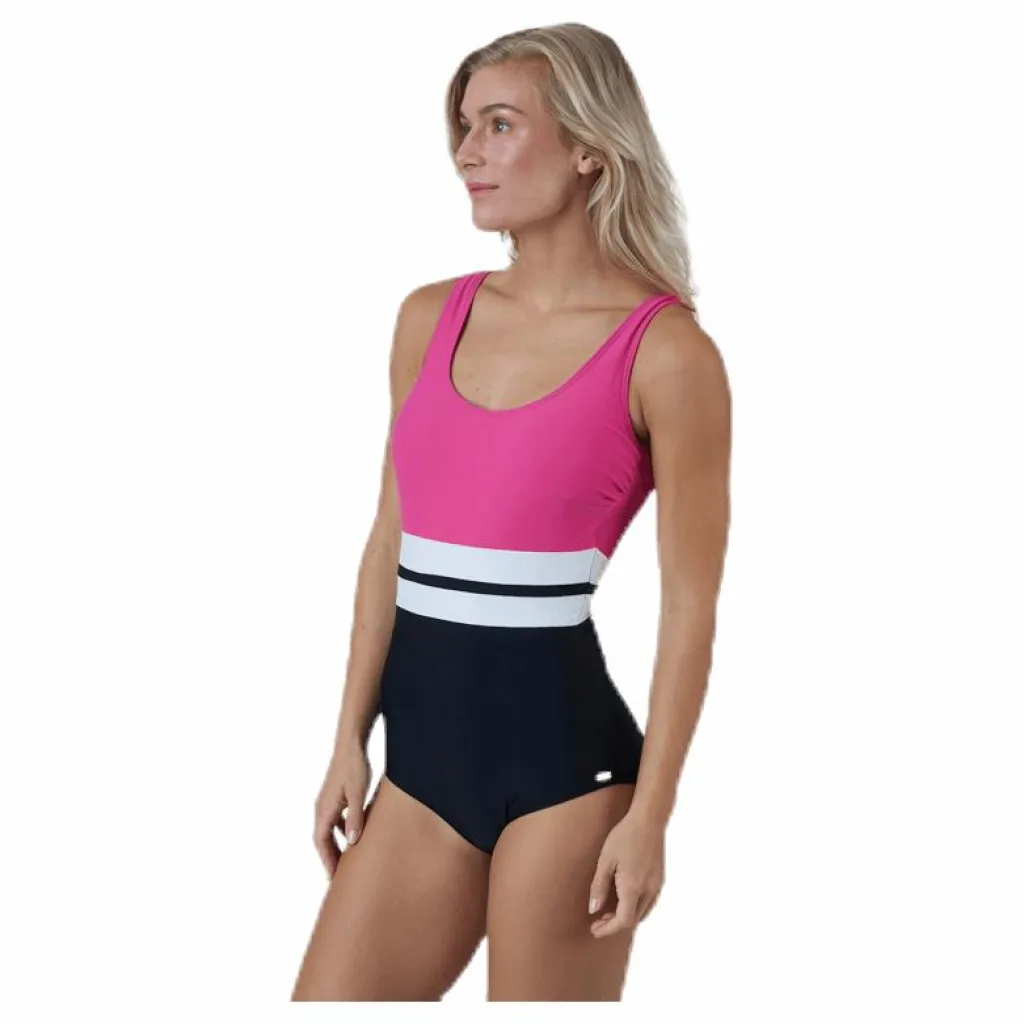 Abecita Piquant Swimsuit Pink/Black* Simning|Badkläder