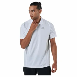 adidas Tennis Pique Polo Shirt 000/white* Racketsporter|T-Shirts