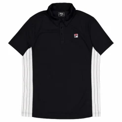 Fila Polo Piero Black/whitealyssum* T-Shirts|Racketsporter