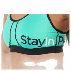 Stay in place Power Bra A/B Turquoise* Sport-Bh:Ar|Träning