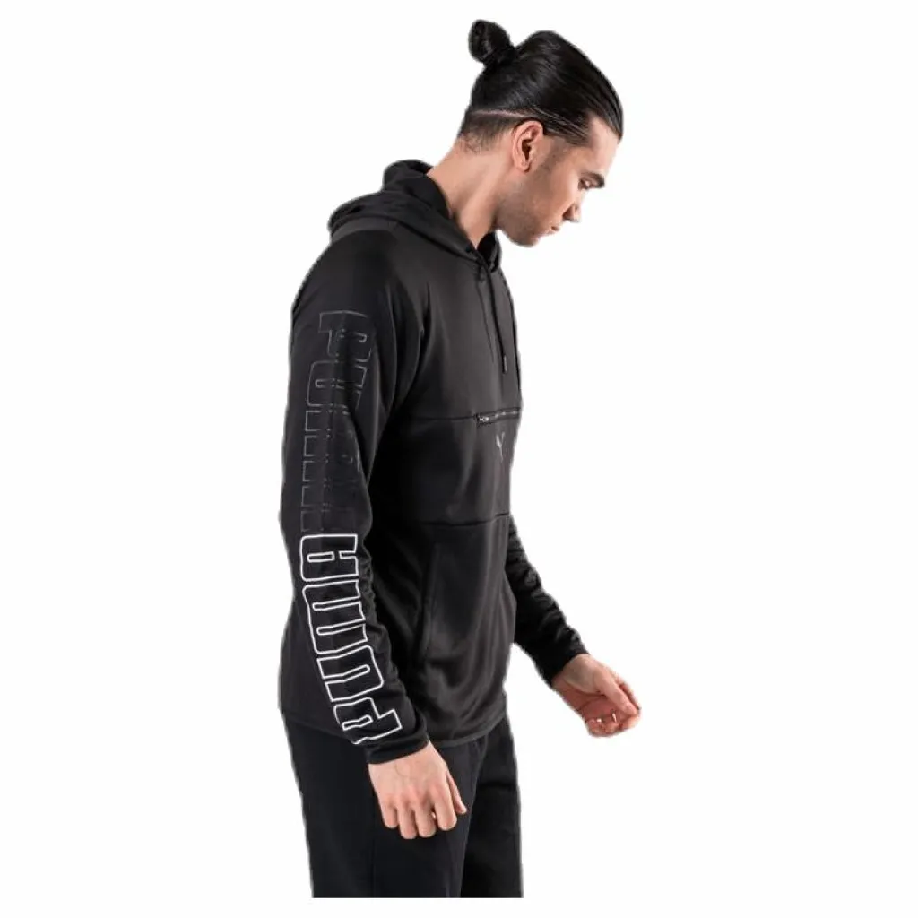 Puma Power Knit Hoodie Black* Tröjor|Träning
