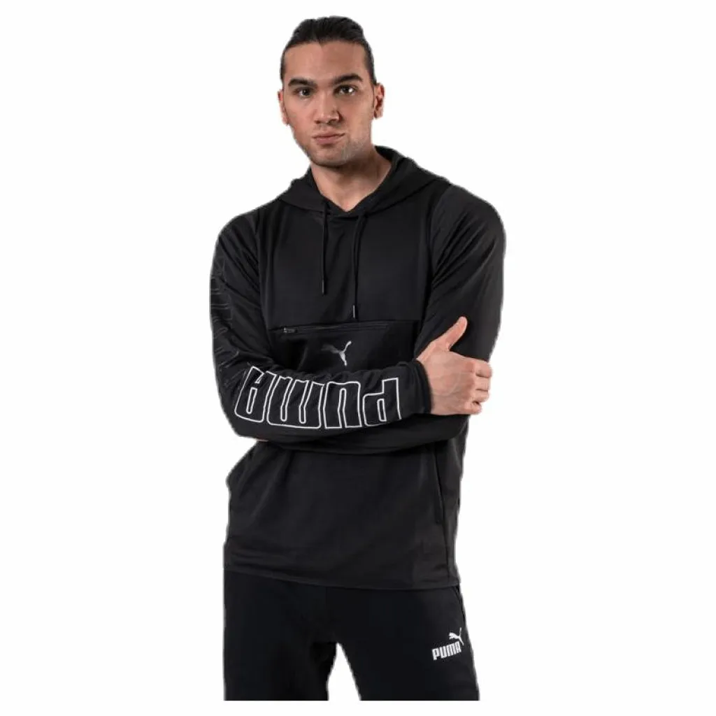 Puma Power Knit Hoodie Black* Tröjor|Träning