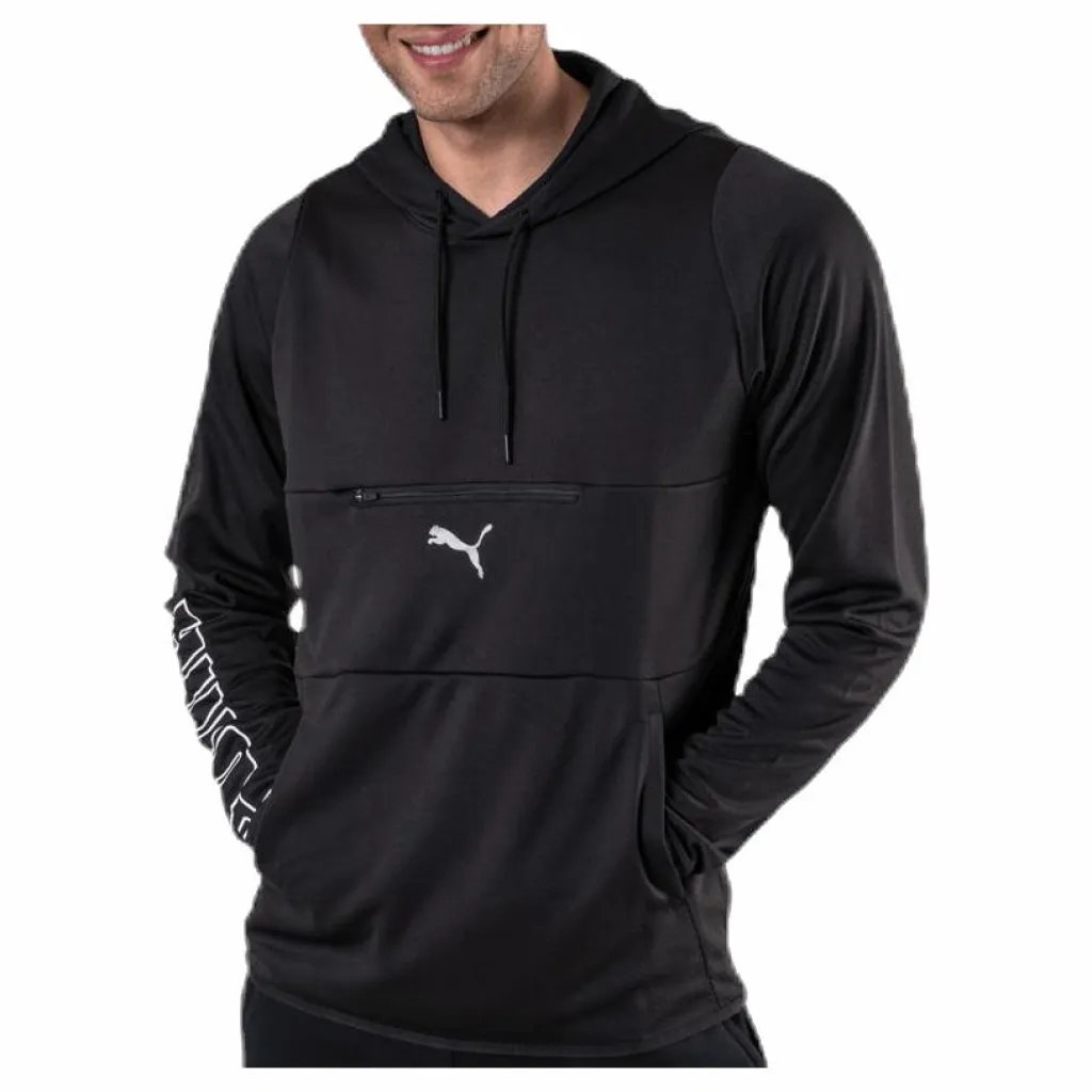 Puma Power Knit Hoodie Black* Tröjor|Träning