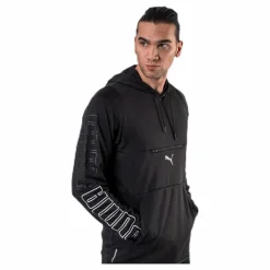 Puma Power Knit Hoodie Black* Tröjor|Träning