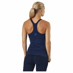 Famme Power Tank Top Navy Blue* Linnen|Träning
