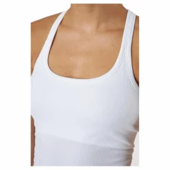 Famme Power Tank Top White* Träning|Linnen