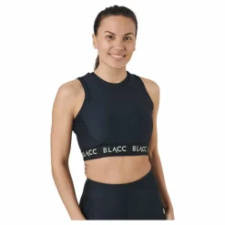 BLACC Power X Crop Top Black* Linnen|Träning