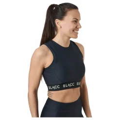 BLACC Power X Crop Top Black* Linnen|Träning