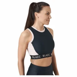 BLACC Power X Crop Top Black / Pink* Linnen|Träning