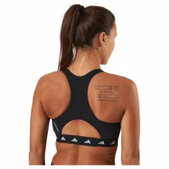 adidas Powerreact Training Medium-Support Techfit Bra Black* Träning|Sport-Bh:Ar