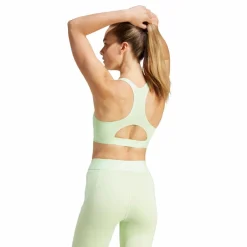adidas Powerreact Training Medium-Support Techfit Bra Green* Sport-Bh:Ar|Träning