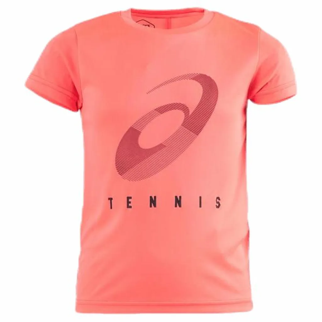 ASICS Practice B Spiral T Red*Barn Racketsporter|T-Shirts