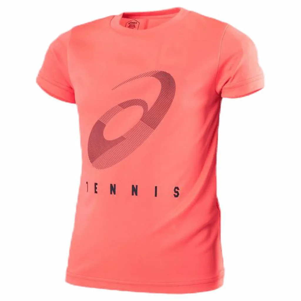 ASICS Practice B Spiral T Red*Barn Racketsporter|T-Shirts