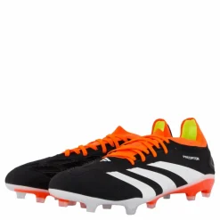 adidas Predator 24 Pro Firm Ground Boots Core Black / Cloud White / Solar Red* Fotboll|Fotbollsskor
