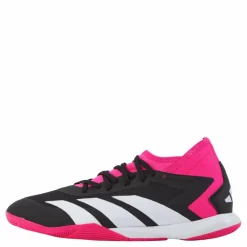 adidas Predator Accuracy.3 Indoor Boots Core Black / Cloud White / Team Shock Pink 2* Fotboll|Träningsskor