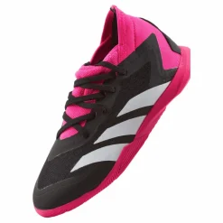 adidas Predator Accuracy.3 Indoor Boots Core Black / Cloud White / Team Shock Pink 2*Barn Fotboll|Fotbollsskor