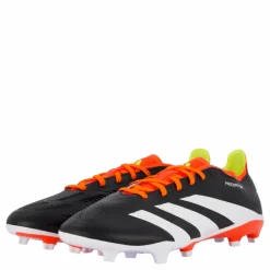 adidas Predator League Firm Ground Football Boots Core Black / Cloud White / Solar Red* Fotboll|Fotbollsskor