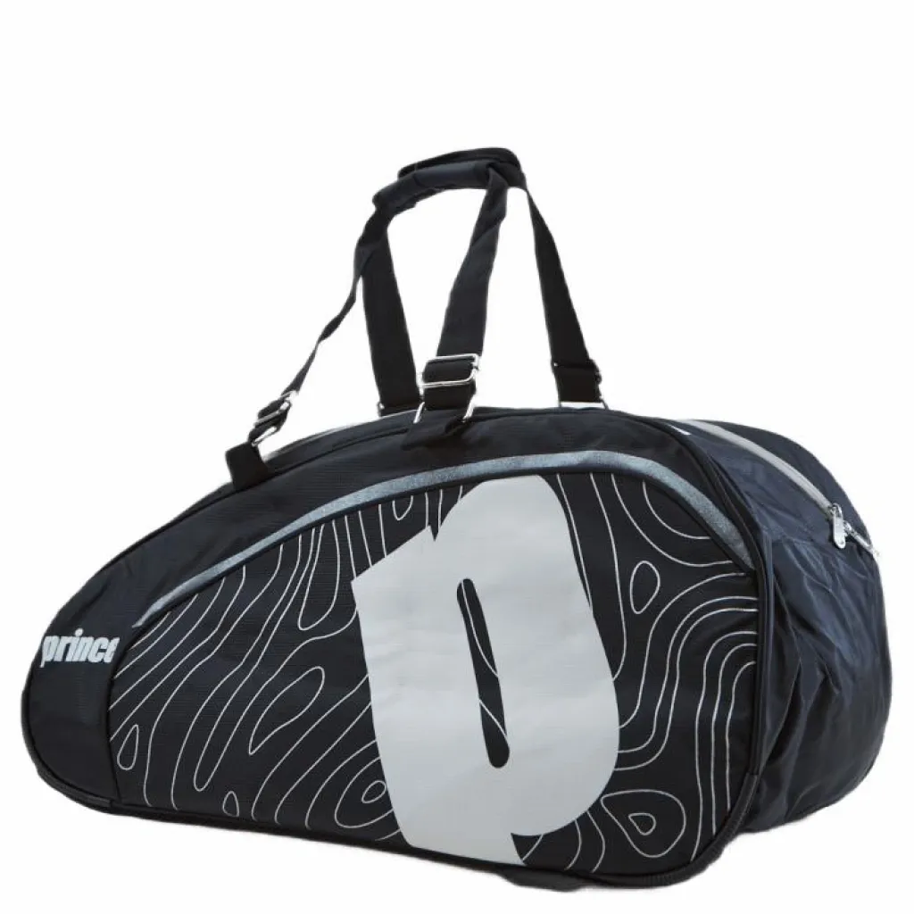 Prince Premium Padel Bag Black/white* Väskor Och Ryggsäckar|Racketsporter