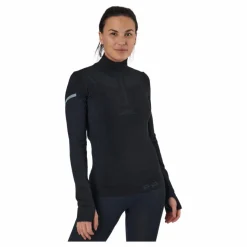 adidas Primeknit Mid Layer W Black Melange / Grey* Löpning|Tröjor