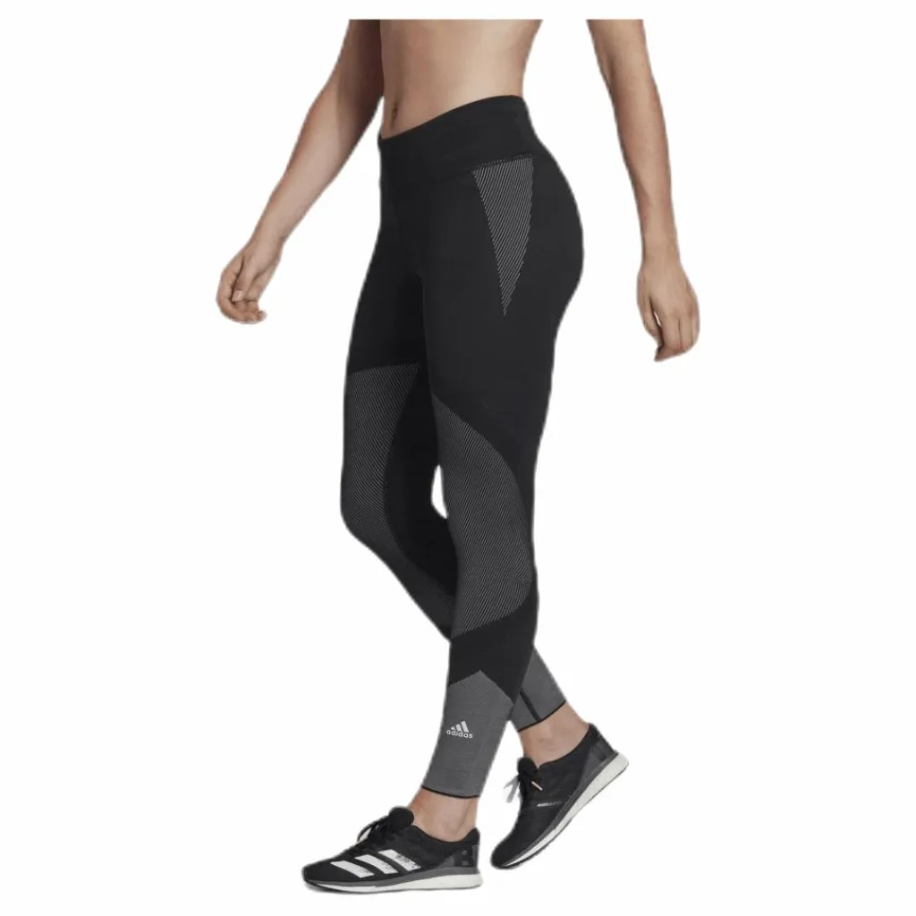 adidas Primeknit Tight White/Black* Tights|Träning