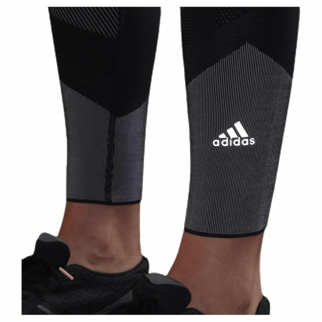 adidas Primeknit Tight White/Black* Tights|Träning