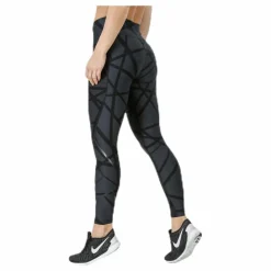 2XU Print Mid-Rise Compression Tights W Black/Grey* Tights|Träning