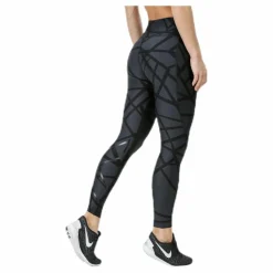 2XU Print Mid-Rise Compression Tights W Black/Grey* Tights|Träning