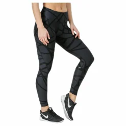 2XU Print Mid-Rise Compression Tights W Black/Grey* Tights|Träning