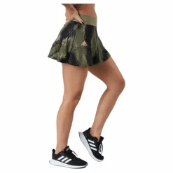adidas Tennis Printed Match Skirt P.blue 000/brown* Kjolar Och Klänningar|Racketsporter
