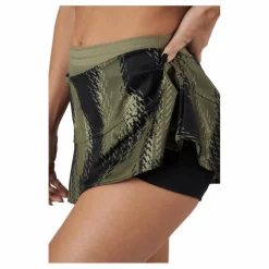 adidas Tennis Printed Match Skirt P.blue 000/brown* Kjolar Och Klänningar|Racketsporter