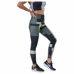 Casall Printed Sport Tights Green* Tights|Träning
