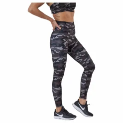 Casall Printed Sport Tights Grey* Tights|Träning