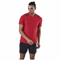 Nike Pro Npc SS Top Black/Red* T-Shirts|Träning