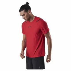 Nike Pro Npc SS Top Black/Red* T-Shirts|Träning