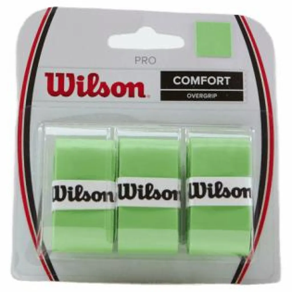 Wilson Pro Overgrip Green* Racket Och Bollar|Racketsporter