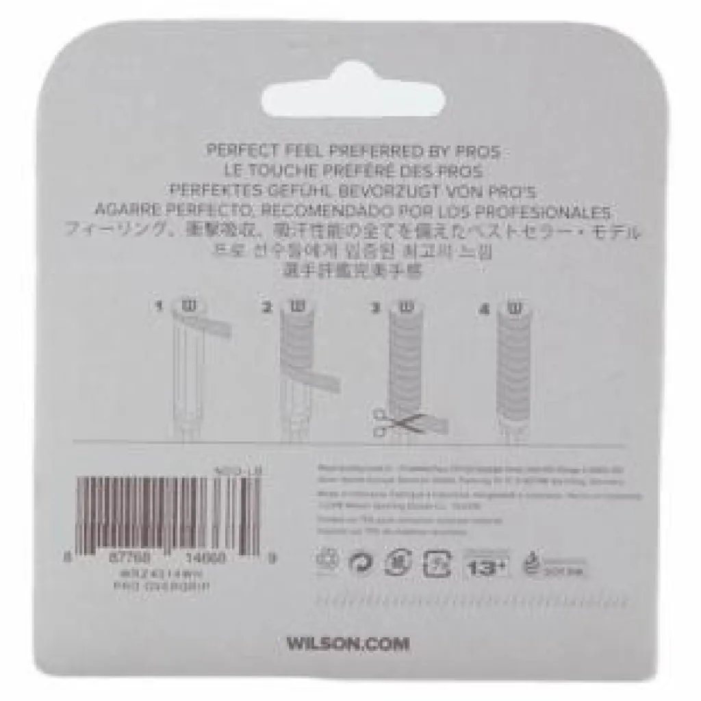 Wilson Pro Overgrip White* Racketsporter|Racket Och Bollar