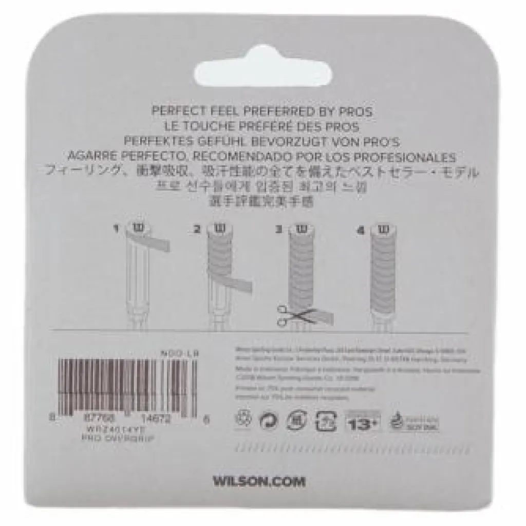Wilson Pro Overgrip Yellow* Racketsporter|Racket Och Bollar