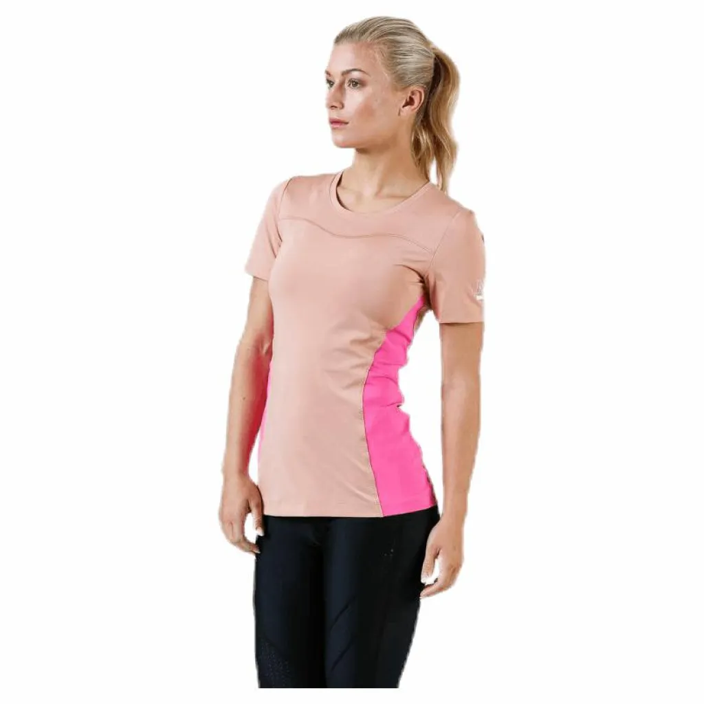 Nike Pro Short-Sleeve Top Pink/White* T-Shirts|Träning