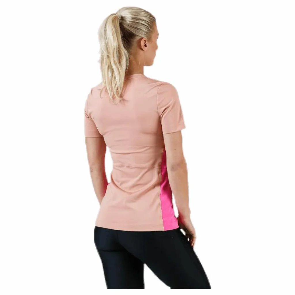 Nike Pro Short-Sleeve Top Pink/White* T-Shirts|Träning